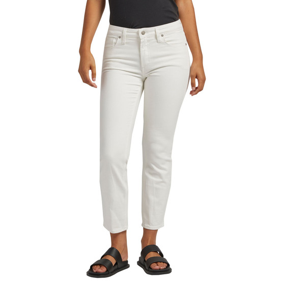 Women's Most Wanted Mid Rise Straight Leg Ankle Jeans