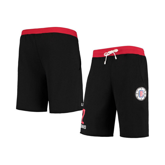 Men's Kawhi Leonard Black LA Clippers Name and Number Shorts