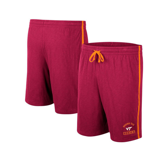 Men's Maroon Virginia Tech Hokies Thunder Slub Shorts