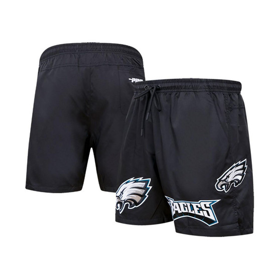 Men's Black Philadelphia Eagles Woven Shorts