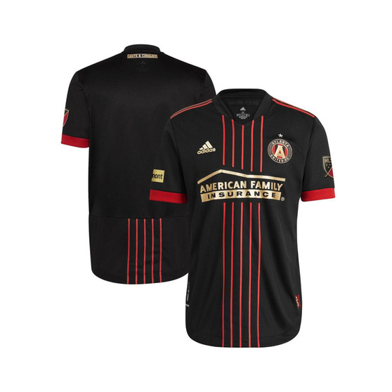 Men's Black Atlanta United FC 2021 The BLVCK Kit Authentic Jersey