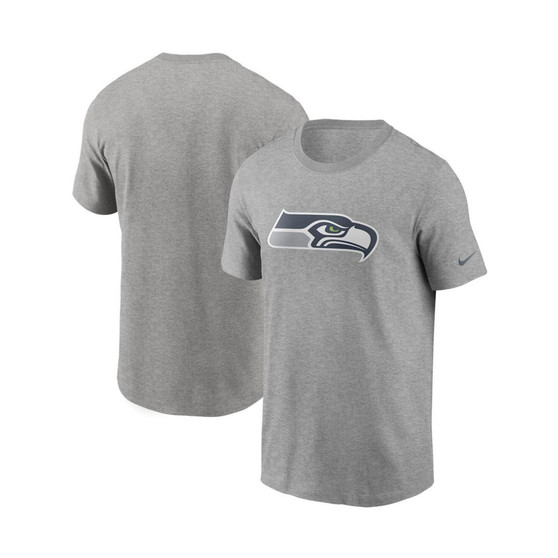 Men's Heathered Gray Seattle Seahawks Primary Logo T-shirt