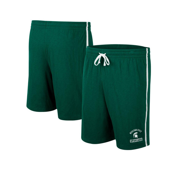 Men's Green Michigan State Spartans Thunder Slub Shorts