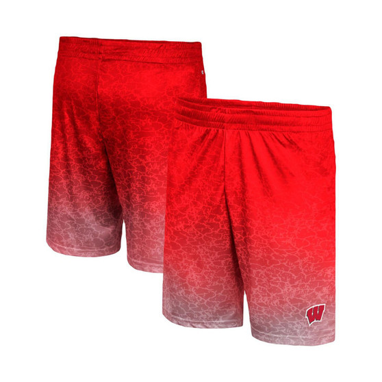 Men's Red Wisconsin Badgers Walter Shorts