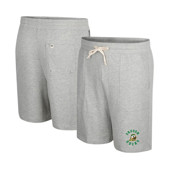 Men's Heather Gray Oregon Ducks Love To Hear This Terry Shorts