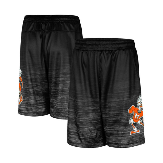 Men's Black Miami Hurricanes Broski Shorts