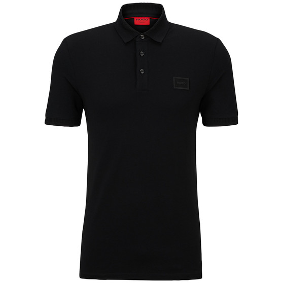 Men's Dereso Slim-Fit Short-Sleeve Button-Placket Polo Shirt