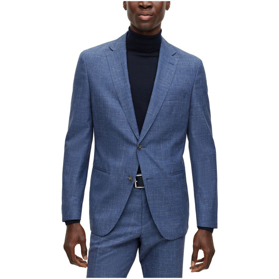 Men's Slim-Fit 2 Piece Wool Suit