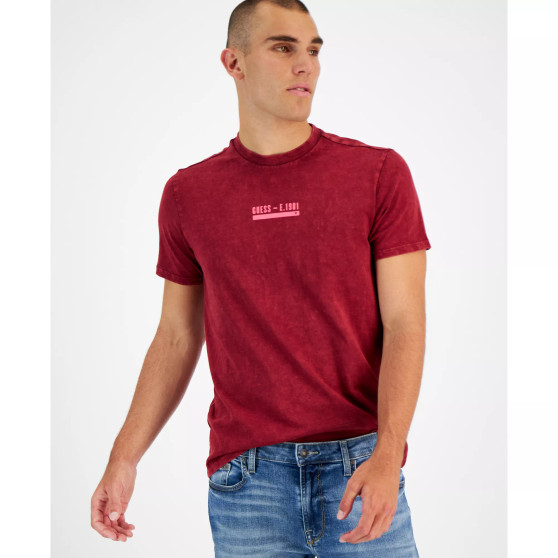 Men's David Acid-Washed Logo Graphic T-Shirt