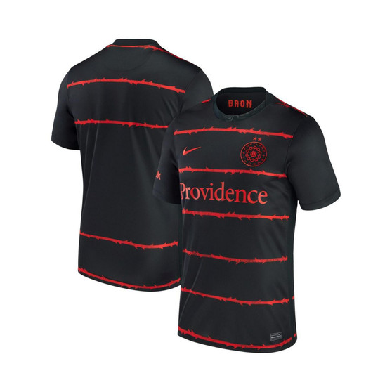 Men's Black Portland Thorns Fc 2021/22 Away Replica Jersey