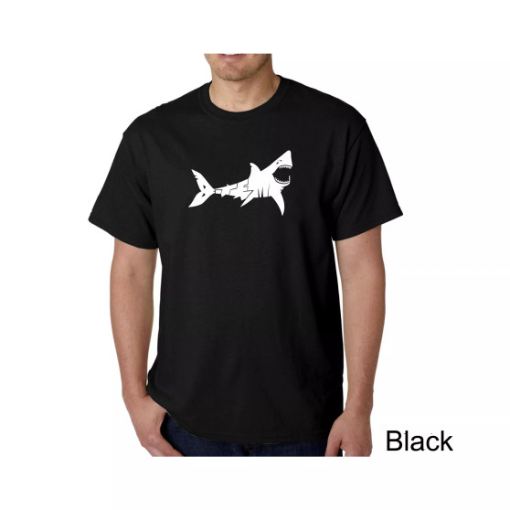 Men's Word Art T-Shirt - Bite Me