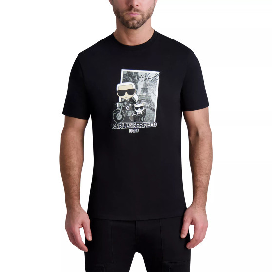 Men's Short Sleeve Karl Choupette in Paris T-shirt