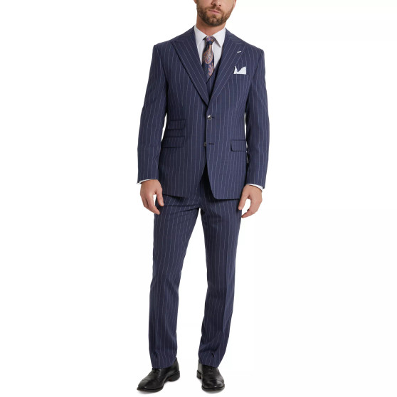 Men's Classic-Fit Pinstripe Suit