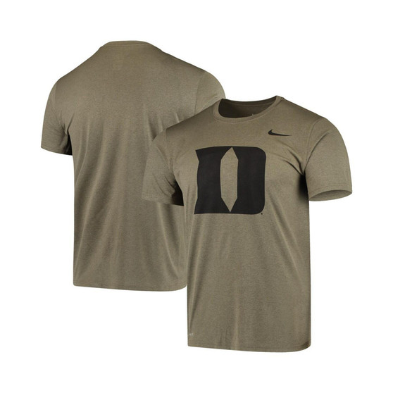 Men's Olive Duke Blue Devils Tonal Logo Legend Performance T-shirt