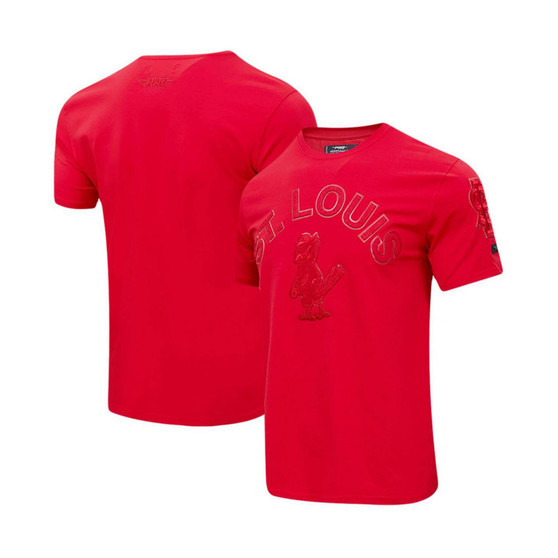 Men's St. Louis Cardinals Classic Triple Red T-shirt