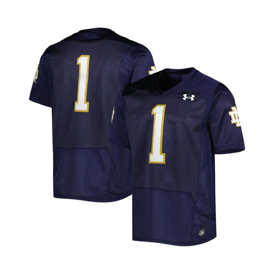 Men's #1 Navy Notre Dame Fighting Irish Premier Limited Jersey