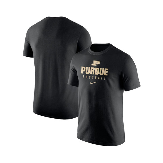 Men's Black Purdue Boilermakers Team Issue Performance T-shirt