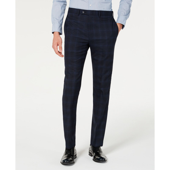 Men's Slim-Fit Wool Blend Suit Separates Pants