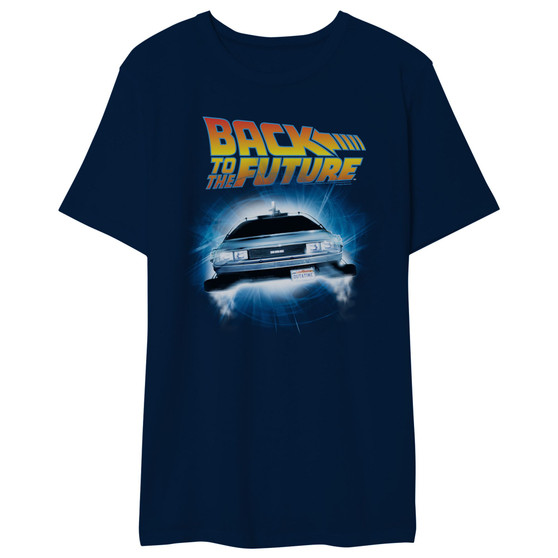 Back to the Future Men's Delorean Graphic Tshirt