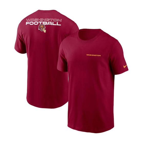 Men's Burgundy Washington Football Team Local Phrase T-shirt