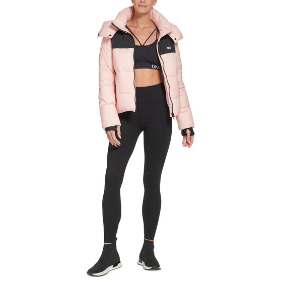 Women's Colorblock Puffer Jacket