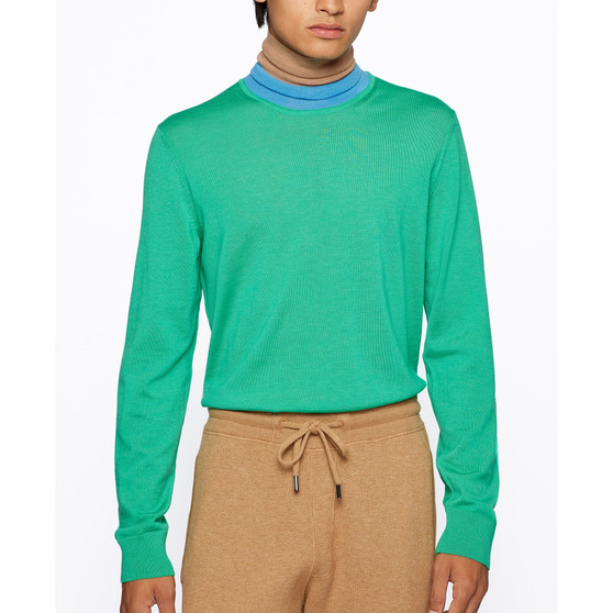 Men's Virgin-Wool Rollneck Sweater
