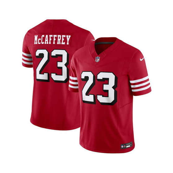 Men's Christian McCaffrey Scarlet San Francisco 49ers Alternate Vapor F.U.S.E. Limited Jersey