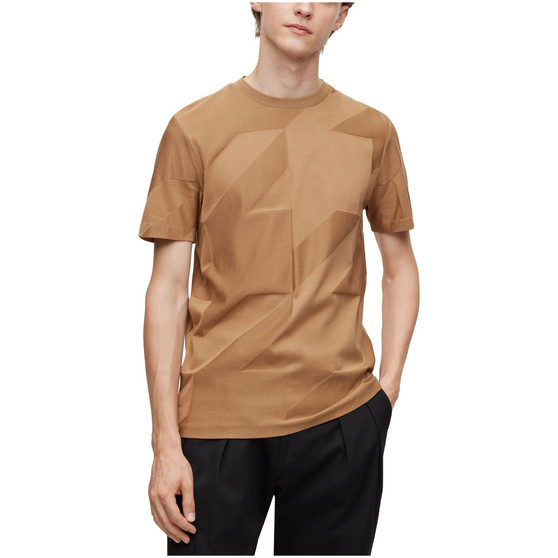 Men's Hounds Tooth Jacquard T-shirt