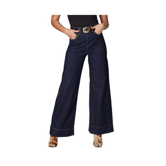 Women's MILAN-DRB High Rise Wide Leg Jeans