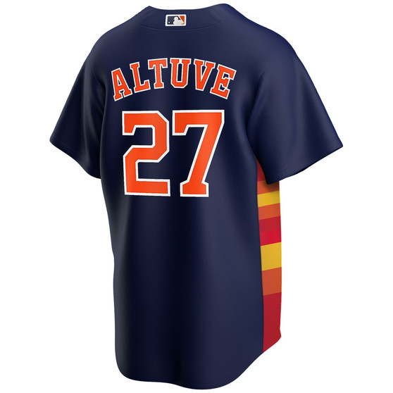 Men's Jose Altuve Houston Astros Official Player Replica Jersey