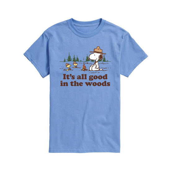 Men's Peanuts All Good in the Woods T-shirt