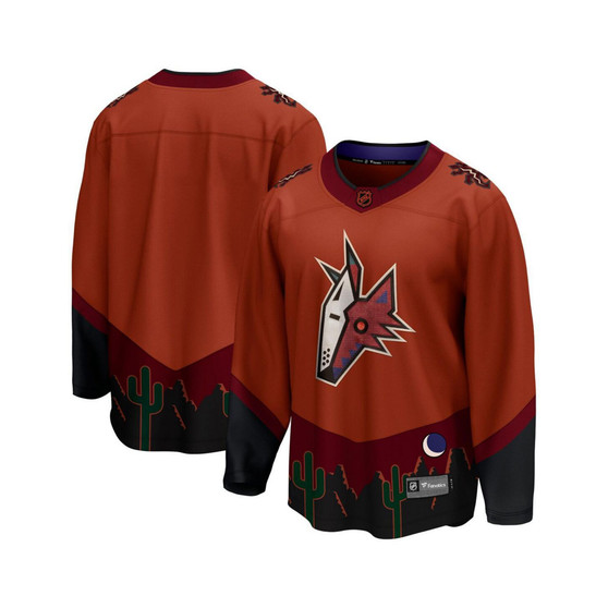 Men's Branded Burnt Orange Arizona Coyotes Special Edition 2.0 Breakaway Blank Jersey