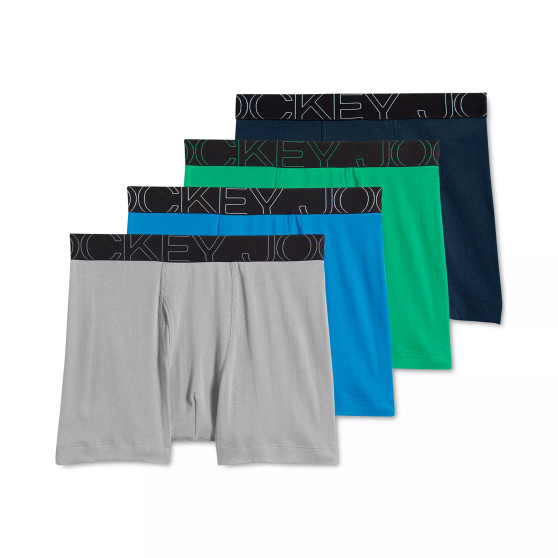 ActiveBlend® 5"" Boxer Brief - 4 Pack