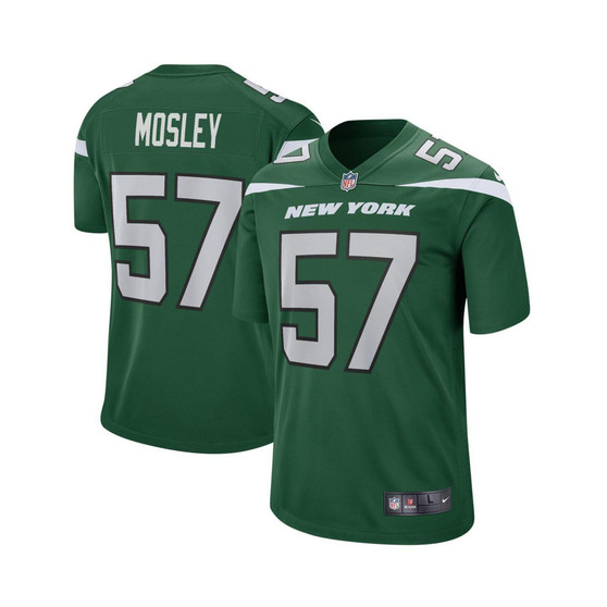Men's C.J. Mosley Gotham Green New York Jets Game Player Jersey