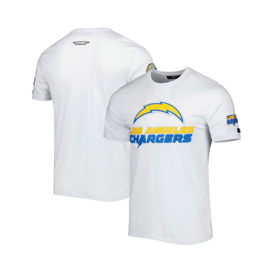 Men's White Los Angeles Chargers Mash Up T-shirt