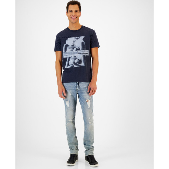 Men's Poster Girl Graphic Crewneck Short-Sleeve T-Shirt