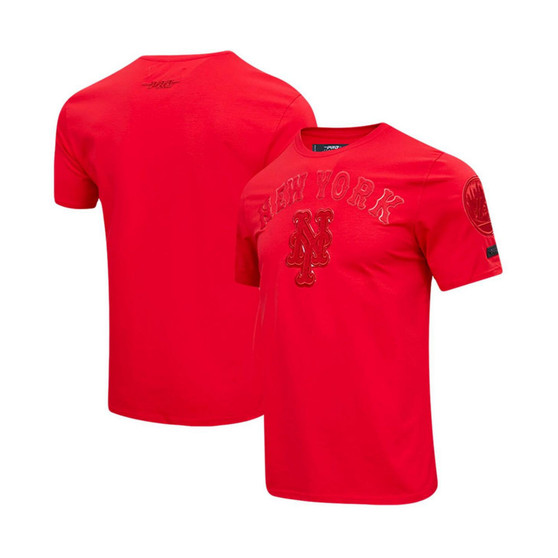 Men's New York Mets Classic Triple Red T-shirt
