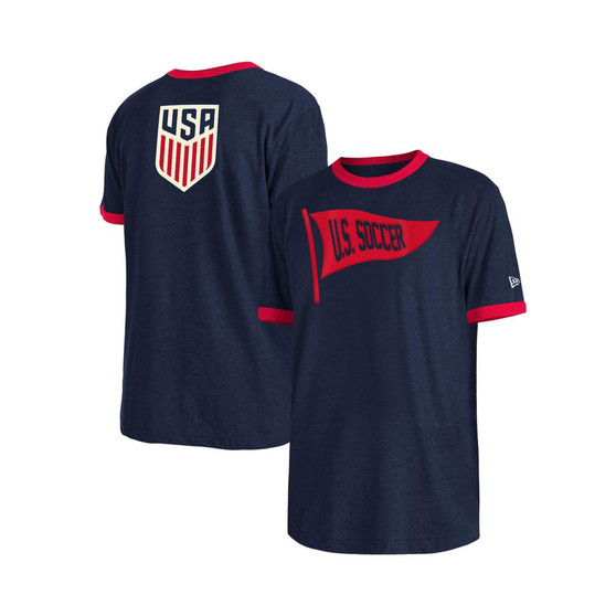 Men's Navy USMNT Throwback Ringer T-shirt