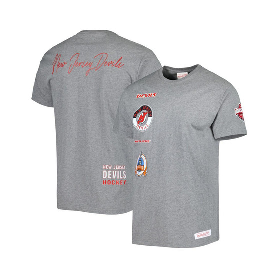 Men's Heather Gray New Jersey Devils City Collection T-shirt