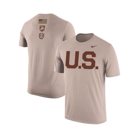 Men's Oatmeal Army Black Knights Rivalry U.S. Performance T-shirt