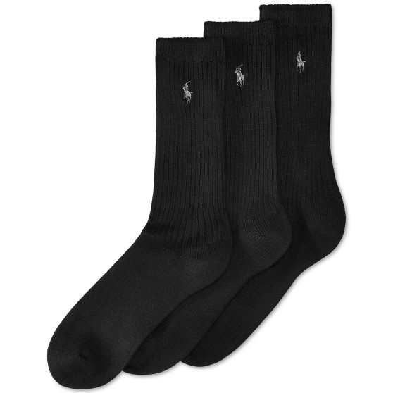 Men's 3-Pack Crew Socks