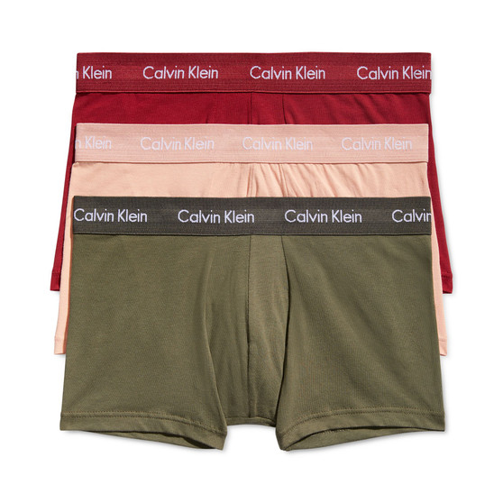 Men's 3-Pack Cotton Stretch Low-Rise Trunks Underwear