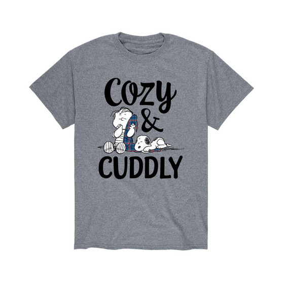 Men's Peanuts Cozy Cuddly T-Shirt