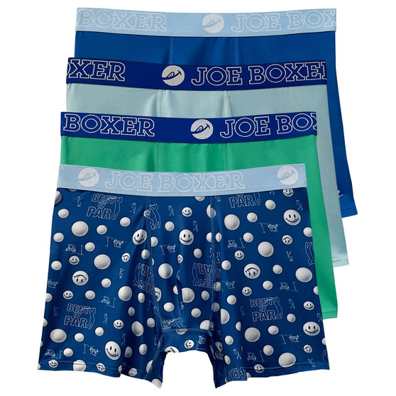 Men's Golf Balls Boxer Briefs, Pack of 4
