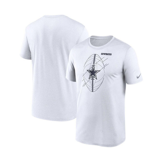 Men's White Dallas Cowboys Legend Icon Performance T-shirt