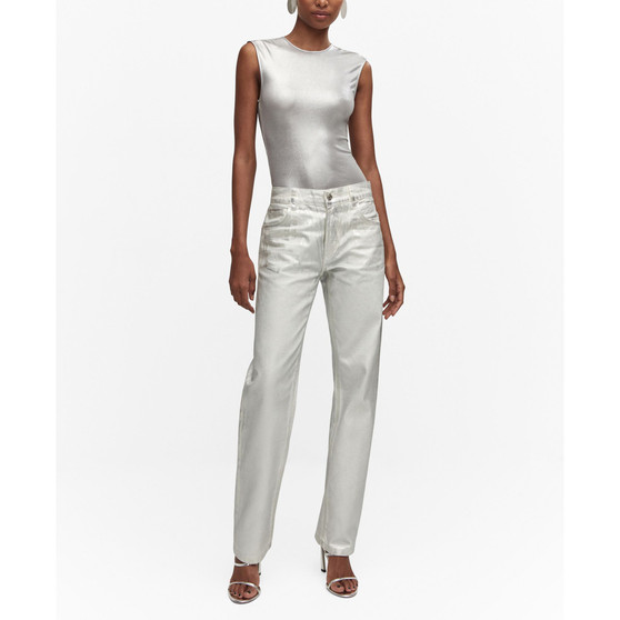 Women's Metallic-Effect Pants