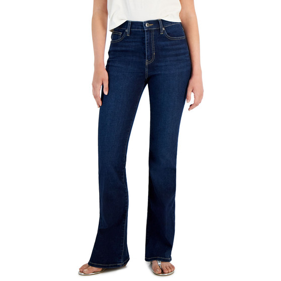 Juniors' High-Rise Flare-Leg Jeans