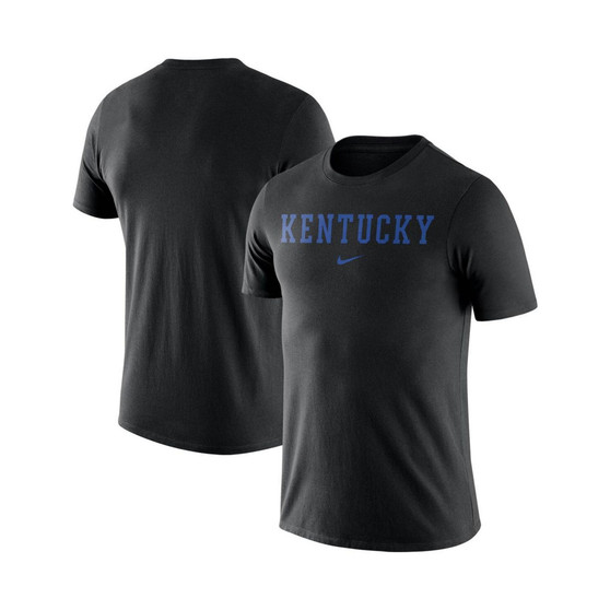 Men's Black Kentucky Wildcats Essential Wordmark T-shirt