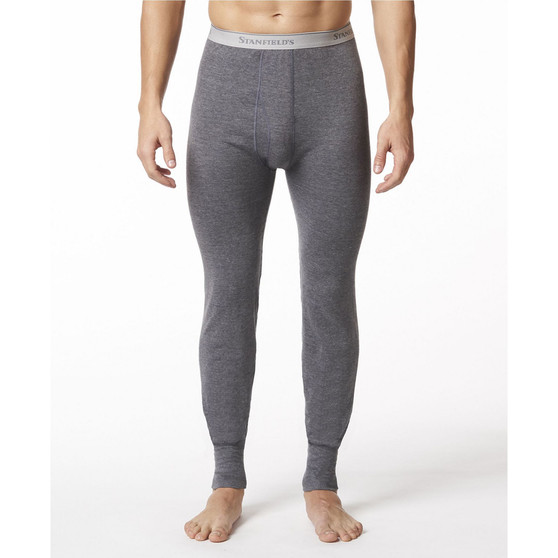 Men's 2 Layer Cotton Blend Thermal Long Johns