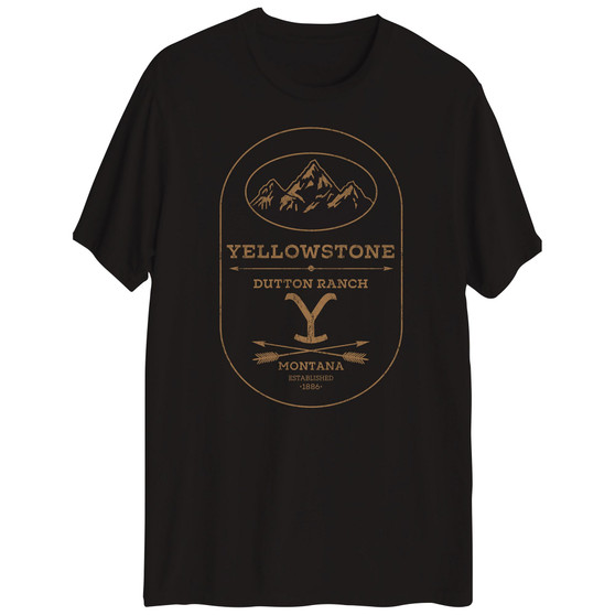 Men's Yellowstone Short Sleeves T-shirt